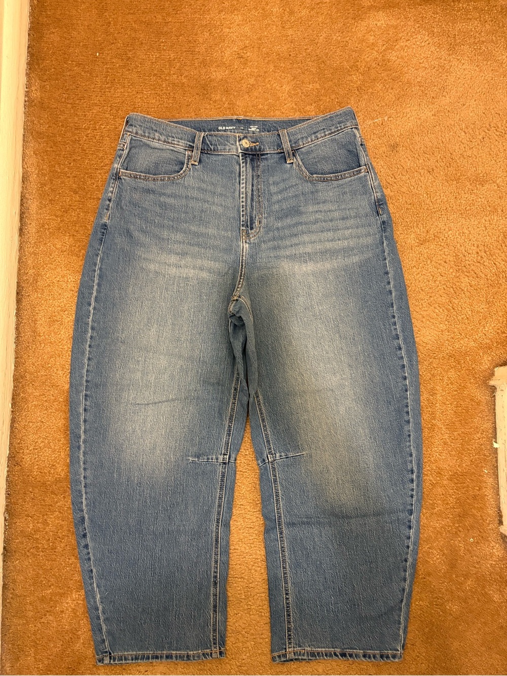 Old Navy high rise barrel Jean